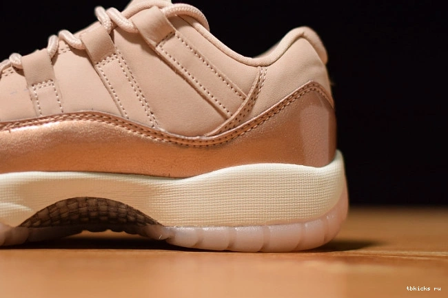 Rep TB Rose Air Jordan GS 11 Gold AH7860-105 Low 0716